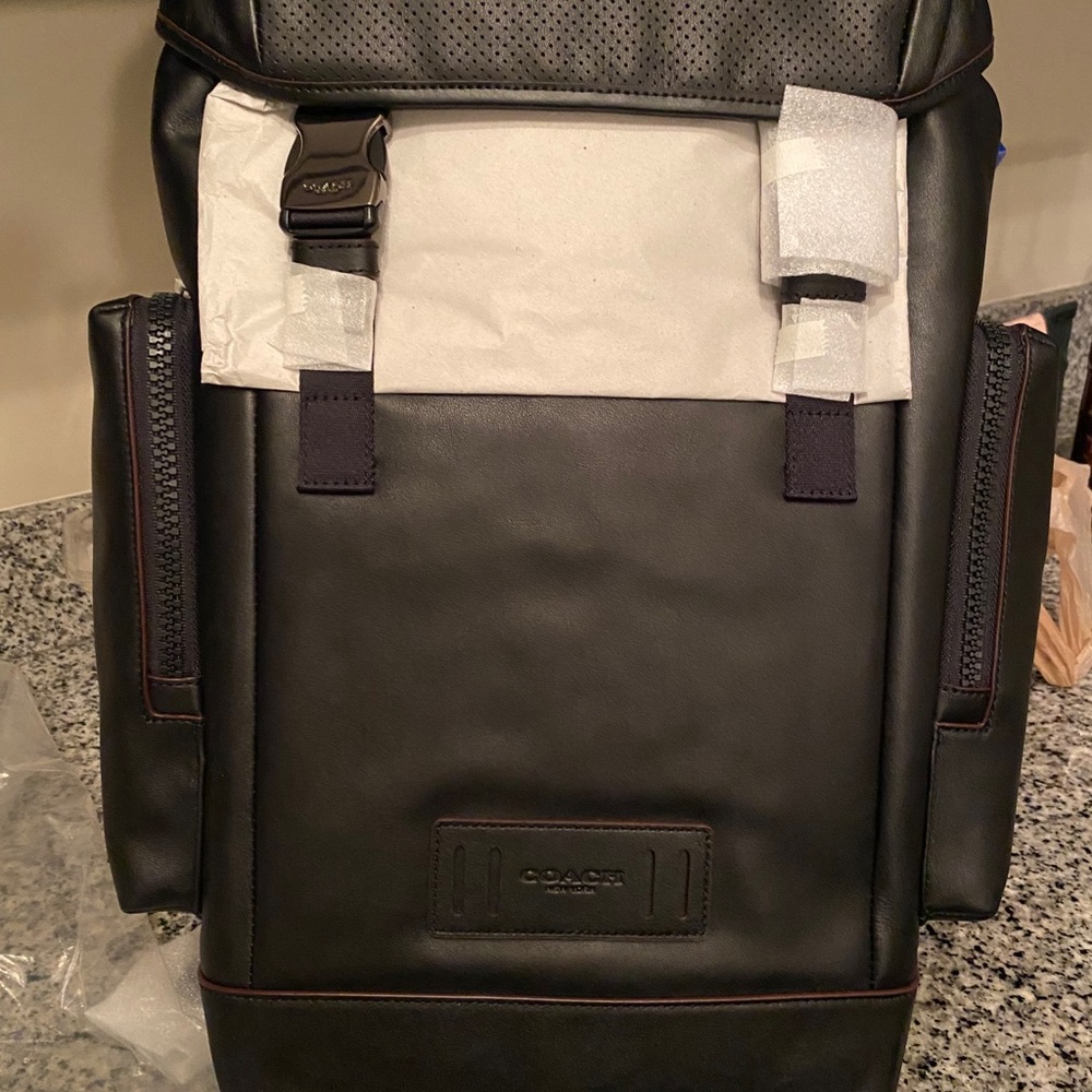 Brand new Coach ranger backpack black.